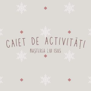 coperta caietului Nasterea lui Isus